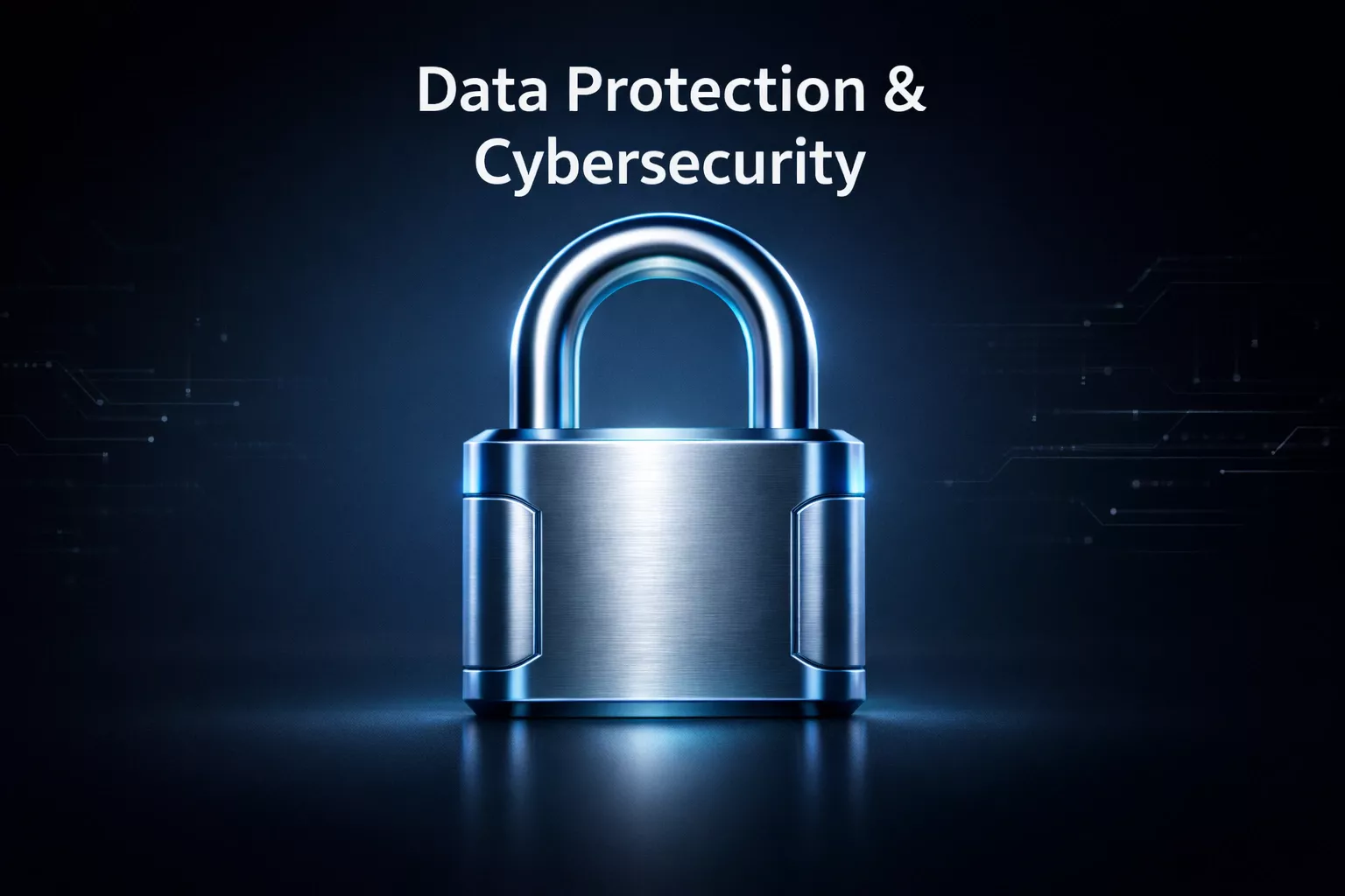 Lucchetto digitale che simboleggia la sicurezza informatica