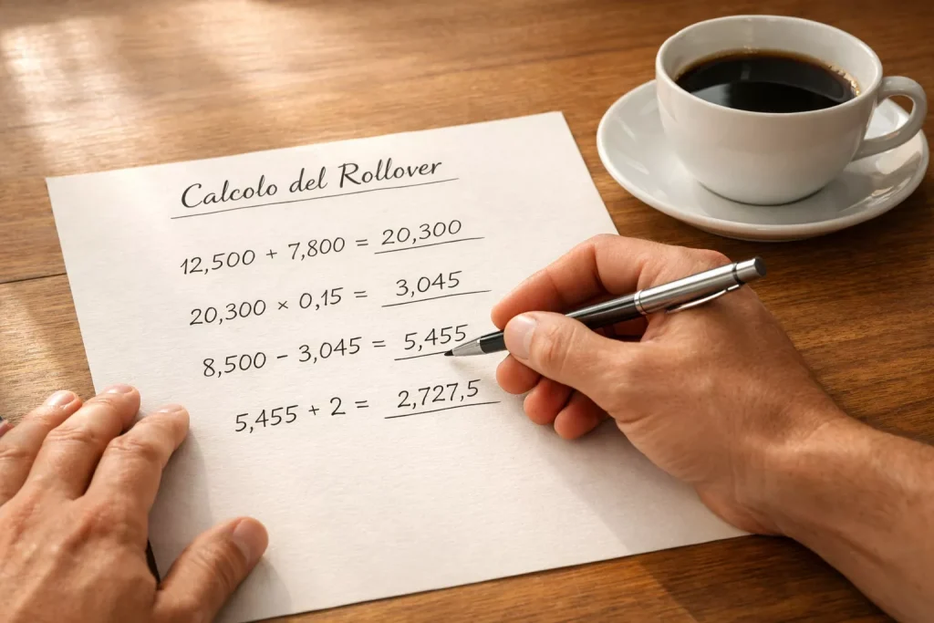 Come Calcolare il Rollover: Guida Pratica con Esempi