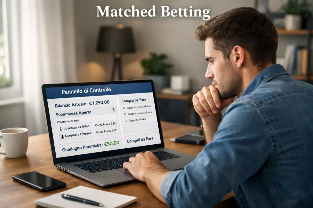 Matched Betting Italia: Strategia per Convertire i Bonus