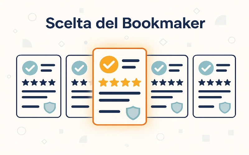 Guida alla scelta del bookmaker ADM giusto - confronto piattaforme con rating e sicurezza