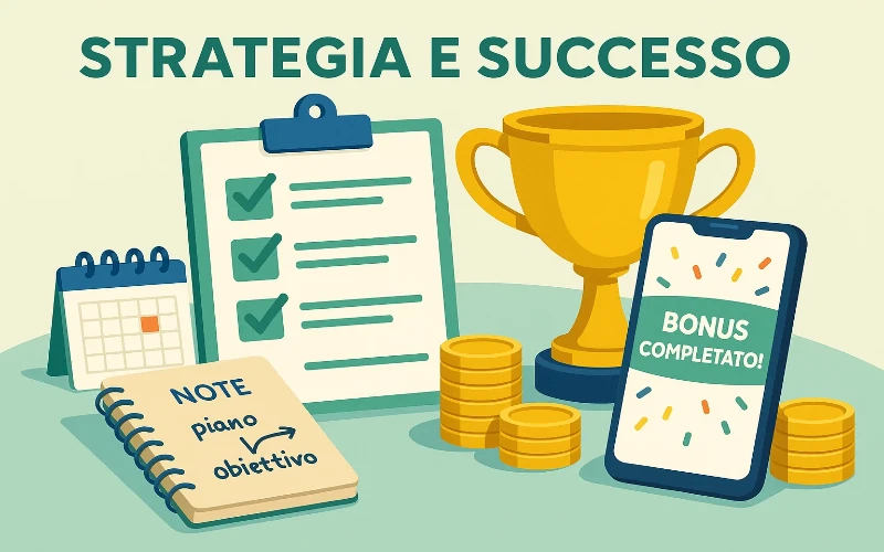 Strategia vincente per completare con successo i requisiti di scommessa dei bonus senza deposito